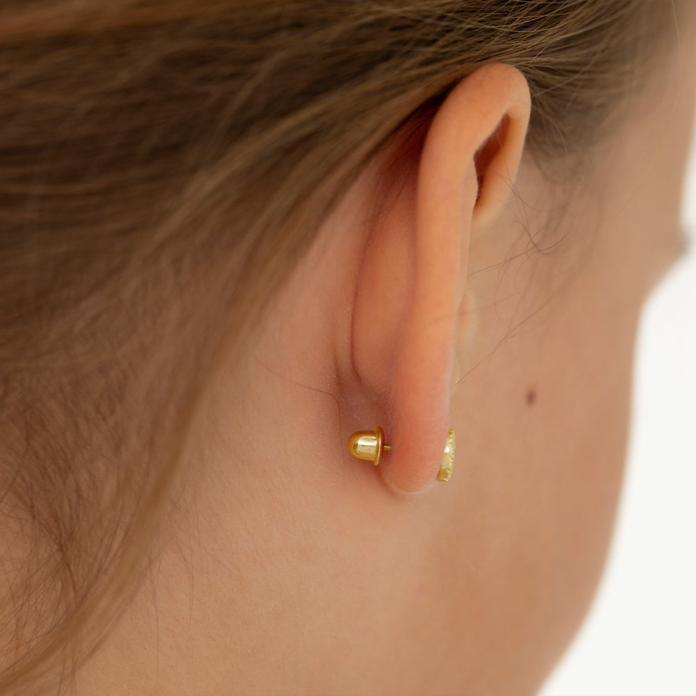 Replacement Screw Backs (2pcs) - 14k Yellow Gold