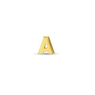 14k Gold Initial Letter Charm Kids / Children's / Girls for Charm Bracelet