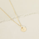 14k Gold Petite Engravable Circle Kids / Children's / Girls for Charm Bracelet