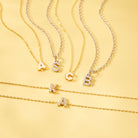14k Gold Initial Letter Charm Kids / Children's / Girls for Charm Bracelet