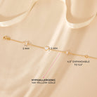 14k Gold 4.5-5.5" Mother of Pearl Heart With Pearls Baby / Toddler / Kids Bracelet