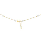 14k Gold Double 3mm Freshwater Cultured Pearls 16" Kids / Teen Necklace