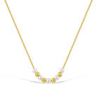 14k Gold Freshwater Pearl Strand 16" Kids / Teen Necklace