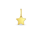 14k Gold Tiny Polished Star Kids / Children's / Girls for Charm Bracelet
