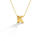 14k Gold Initial Letter Charm Kids / Children's / Girls Pendant