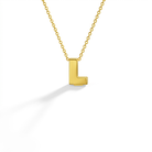 14k Gold Initial Letter Charm Kids / Children's / Girls Pendant