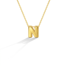 14k Gold Initial Letter Charm Kids / Children's / Girls Pendant