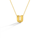 14k Gold Initial Letter Charm Kids / Children's / Girls Pendant