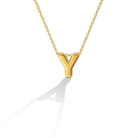 14k Gold Initial Letter Charm Kids / Children's / Girls Pendant