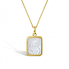 14k Gold Sacred Heart Baby / Toddler / Kids Pendant