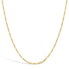 14k Gold Figaro Link 14" - 16" Baby / Kids / Young Boys Chain